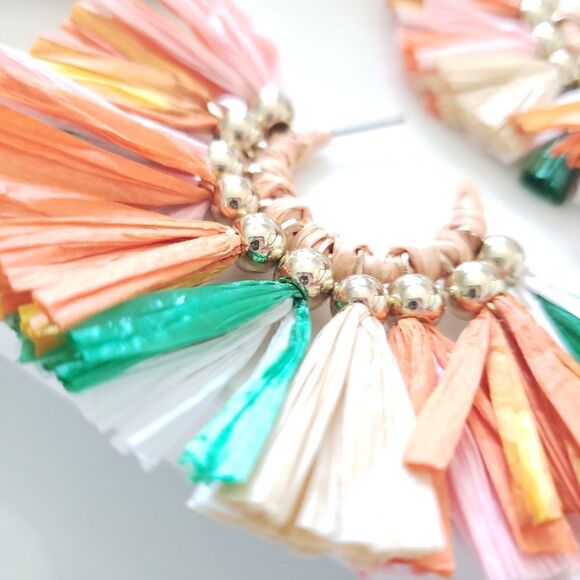 New! FP Emelie Raffia Earrings - Picture 9 of 13